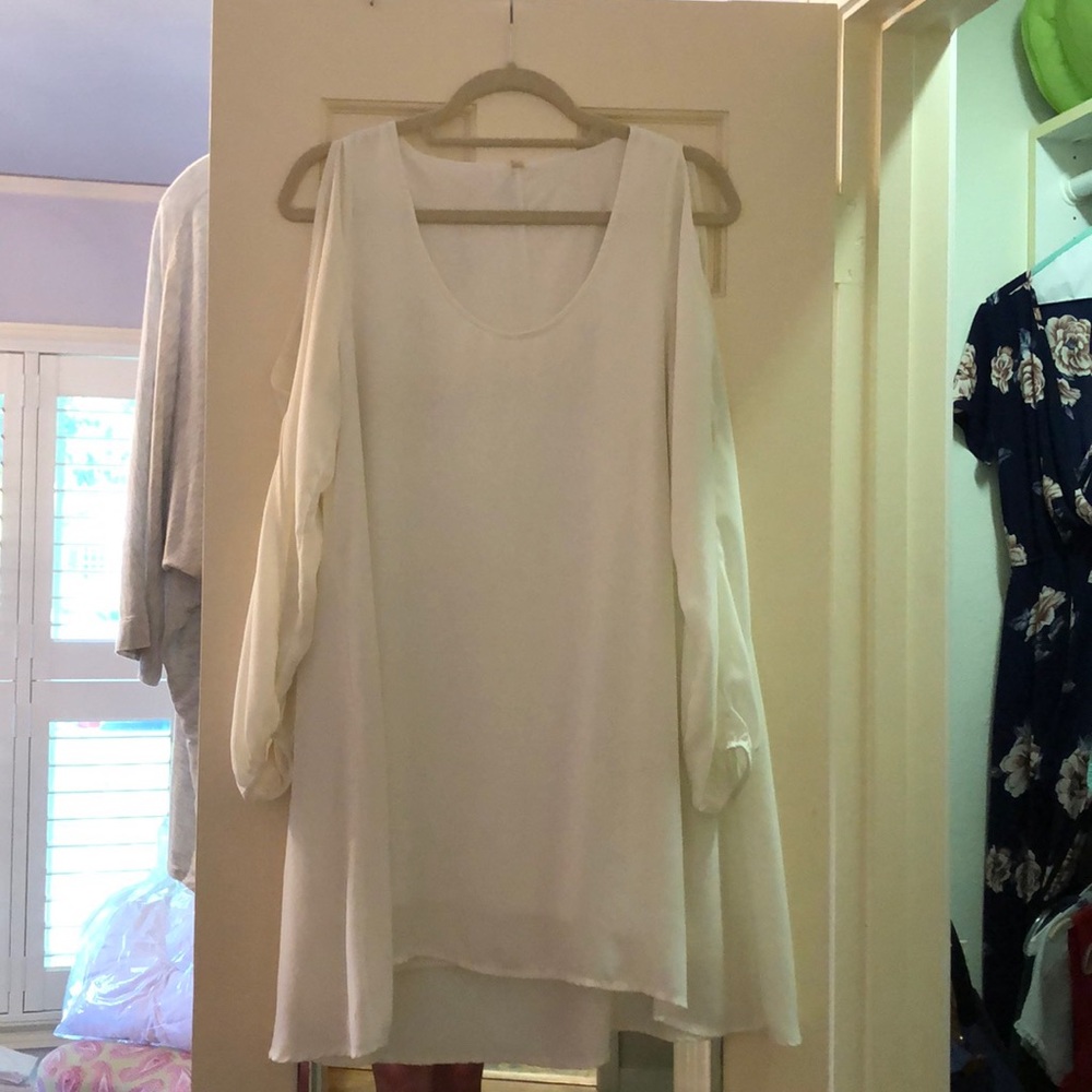 White dress